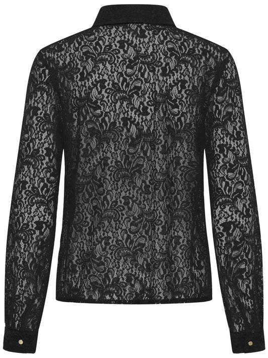 Spitzenbluse Diantha PW black