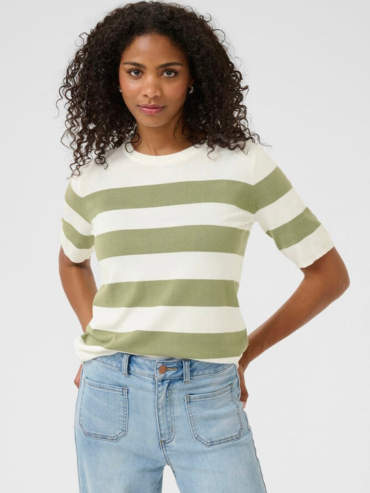 Pullover Lizza KA chalk/oil green