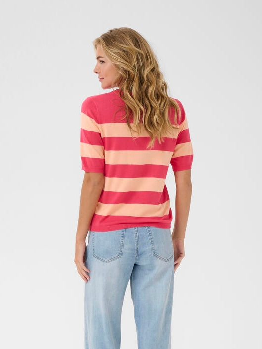 Pullover Lizza KA rasberry/peach