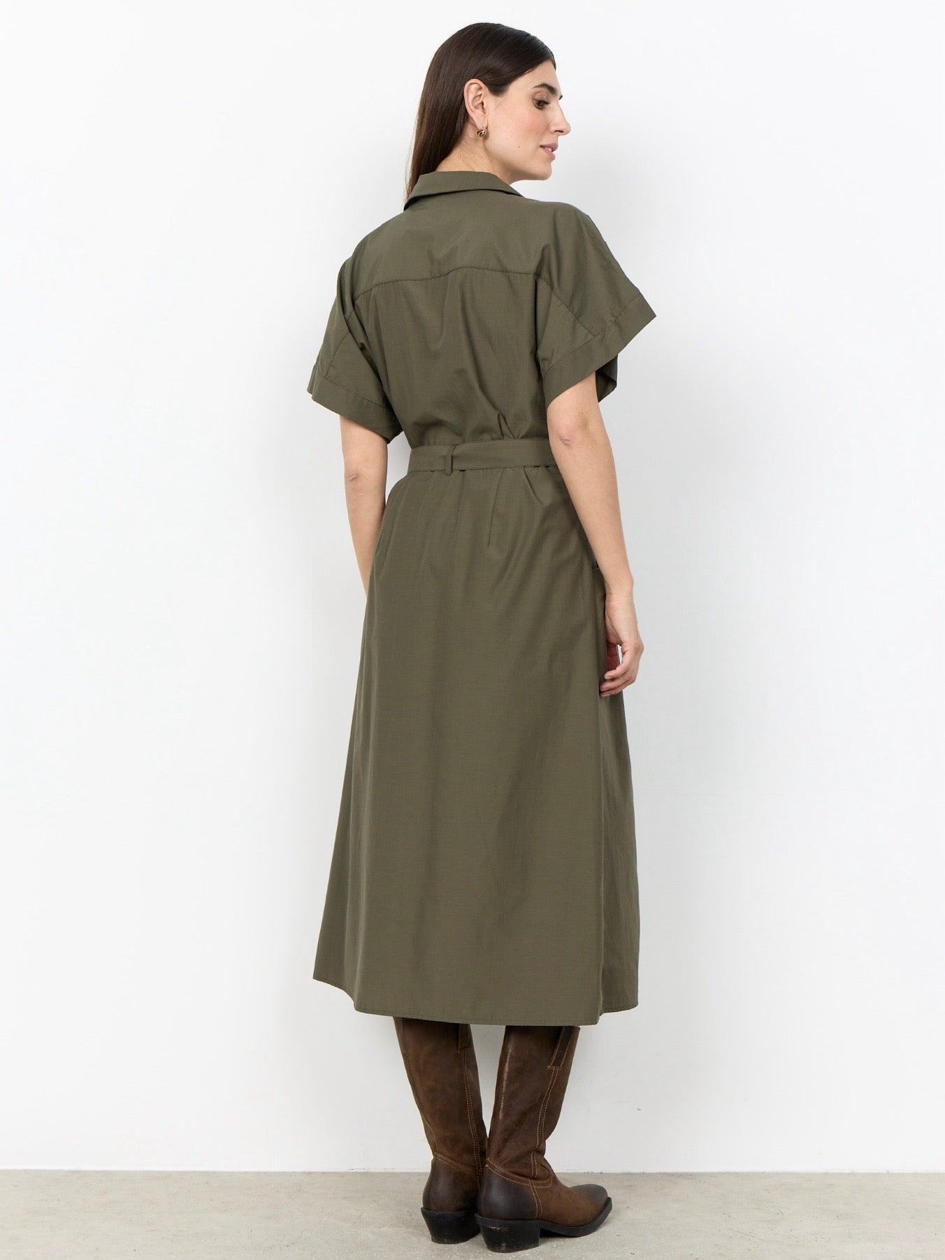 Hemdblusenkleid SC-Netti 133 khaki