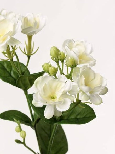 Kunstzweig Jasmin SINJA weiß/grün 60cm