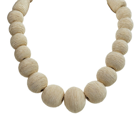 Halskette Esme beige