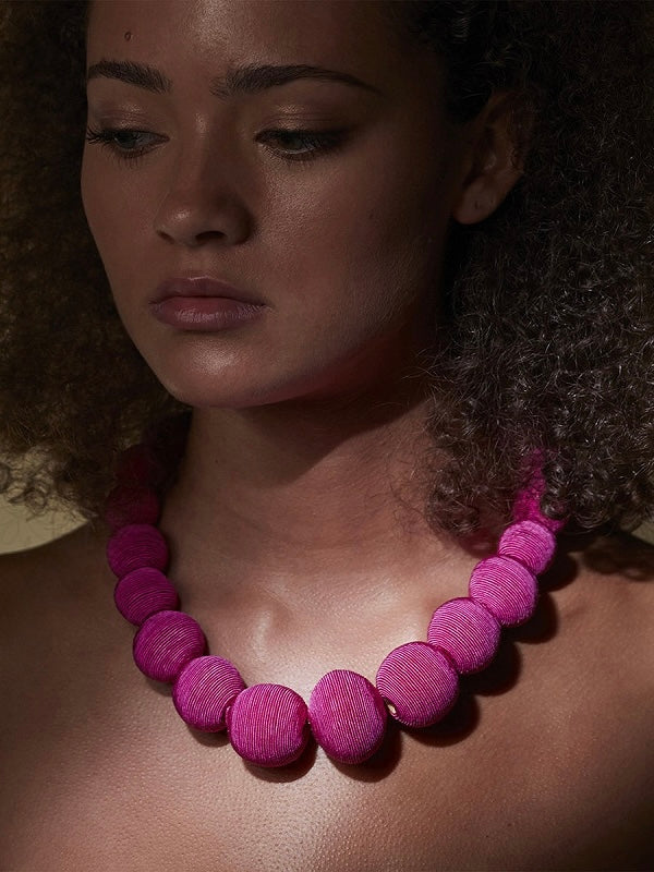 Halskette Esme pink
