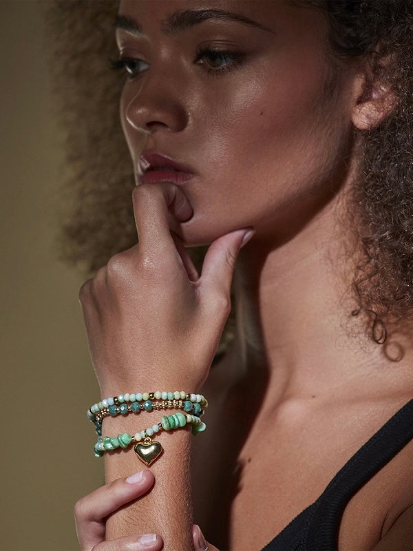 Armband Ruby grün