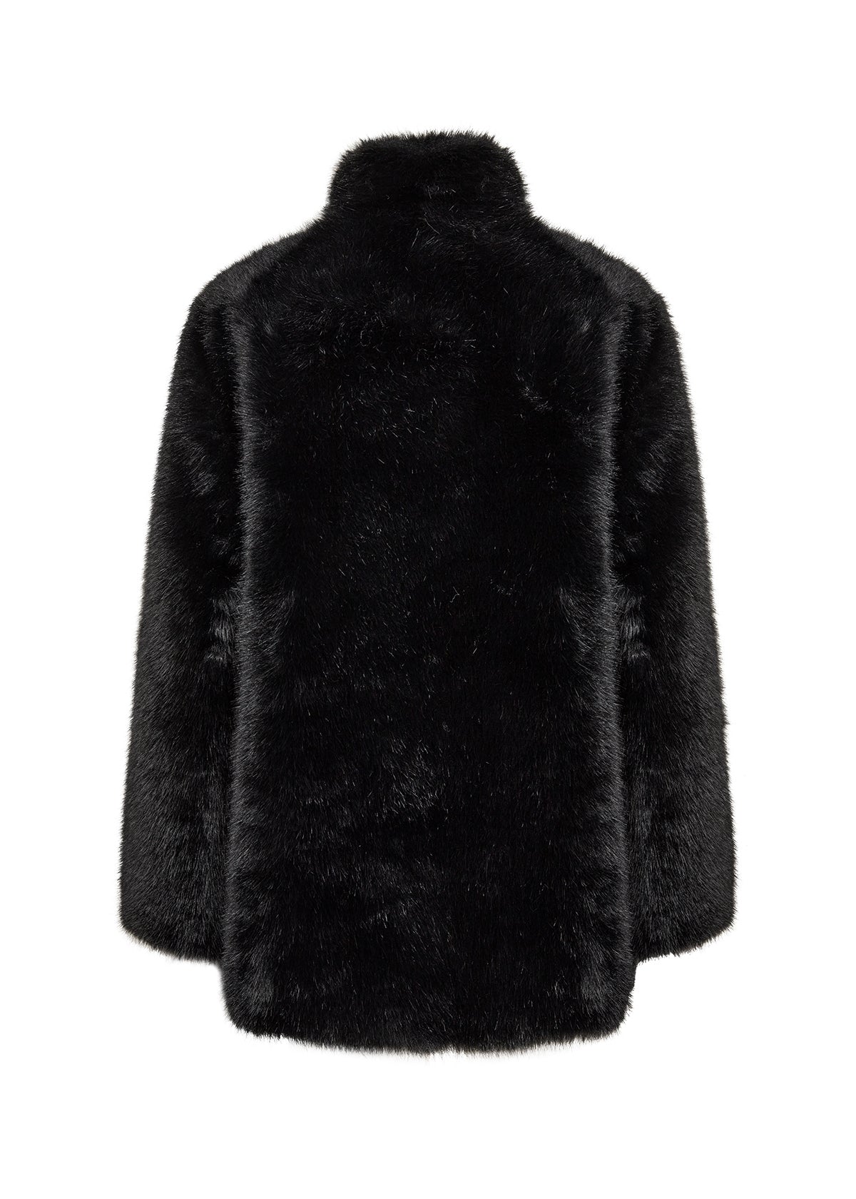 Kunstpelzjacke SC-Naida 2 schwarz