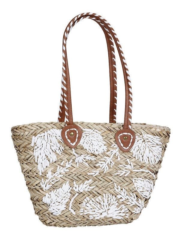 Shopper Mauritz small natural/white