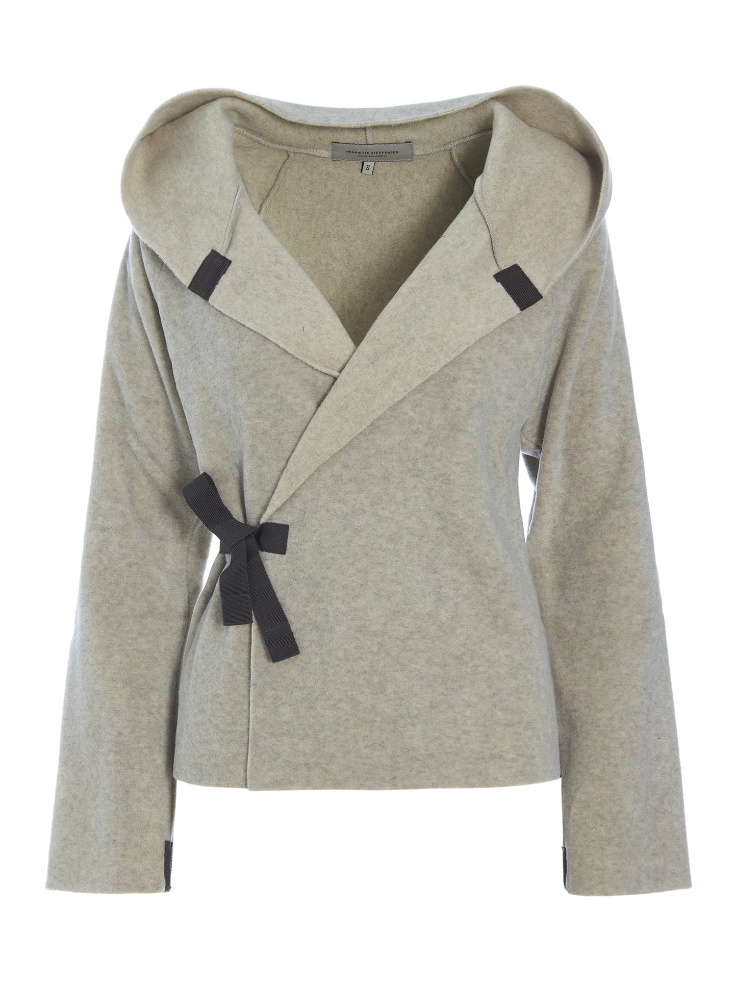 Fleece Wickeljacke WRAP 1009 mit Kapuze, in mehreren Farben