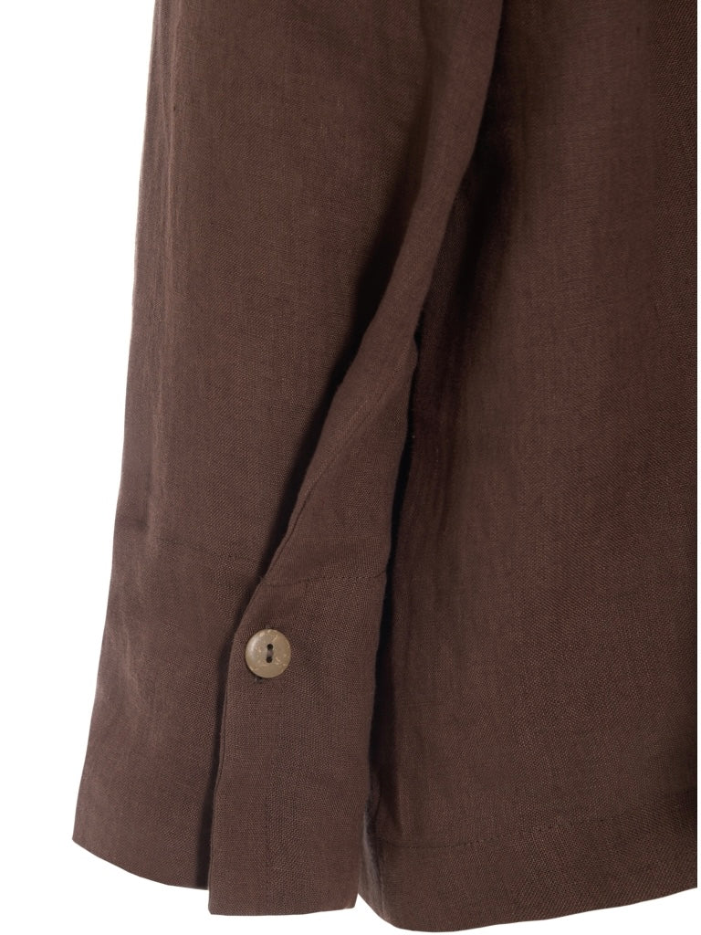 Hemdbluse 81000 chocolate