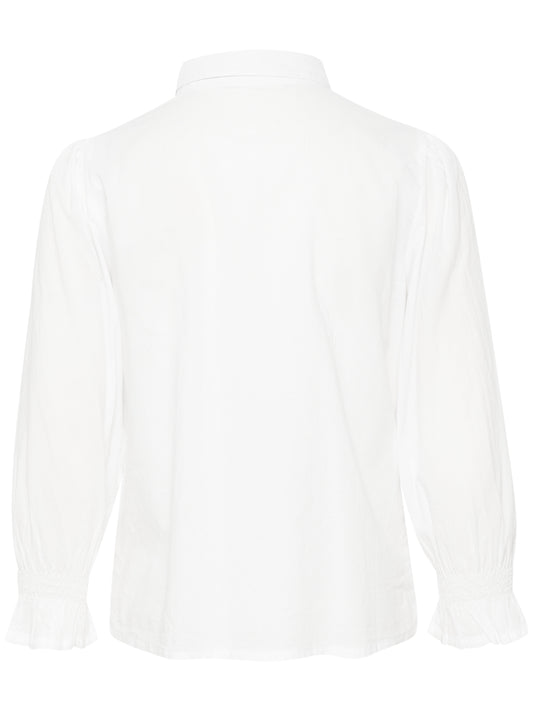Hemdbluse Nevin PW weiß