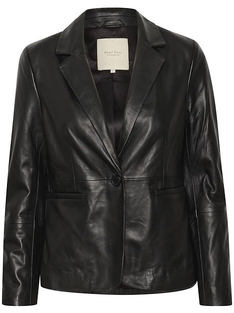 Lederjacke Vega PW schwarz