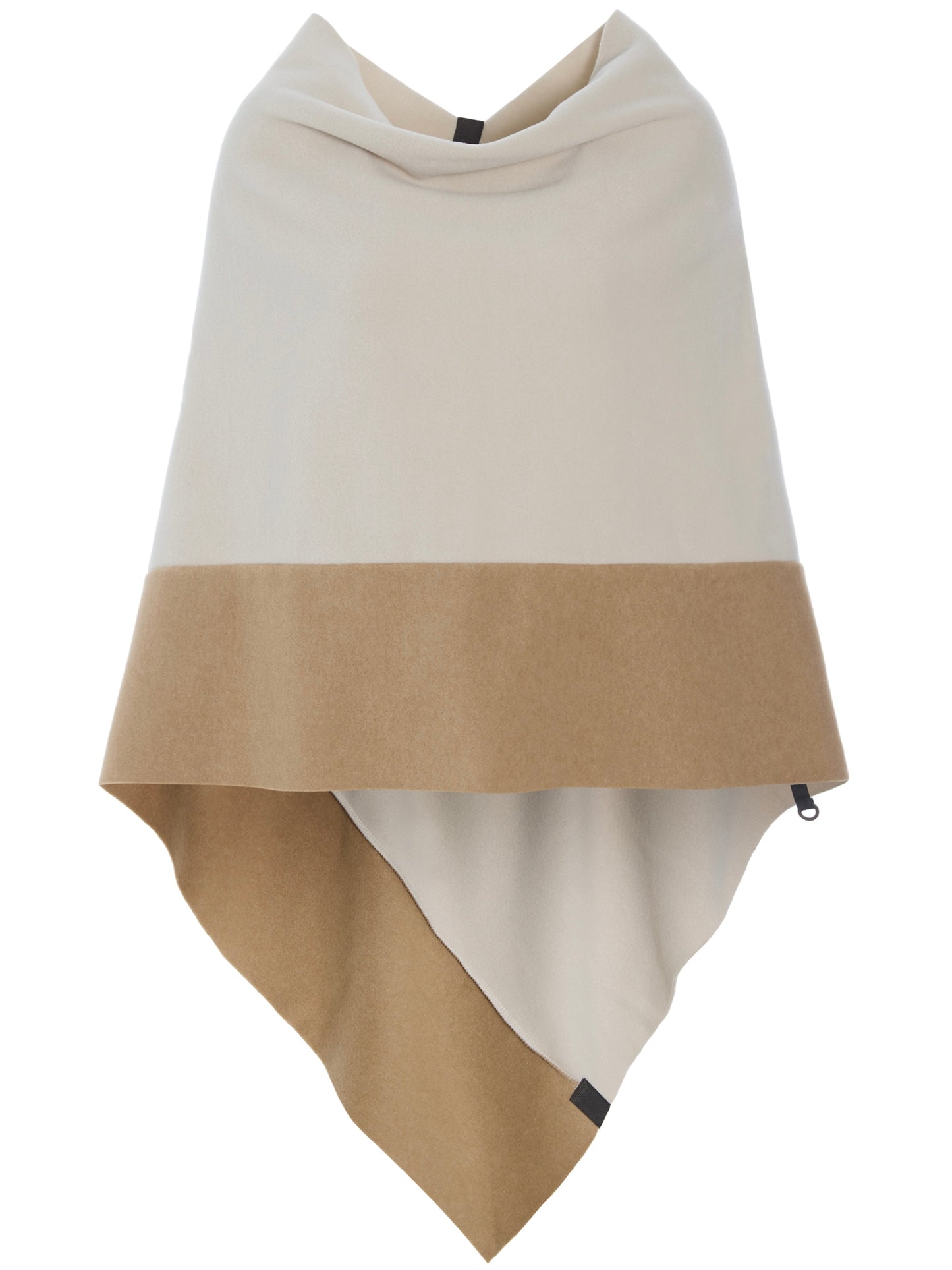 Fleece PONCHO 4068 kit/camel