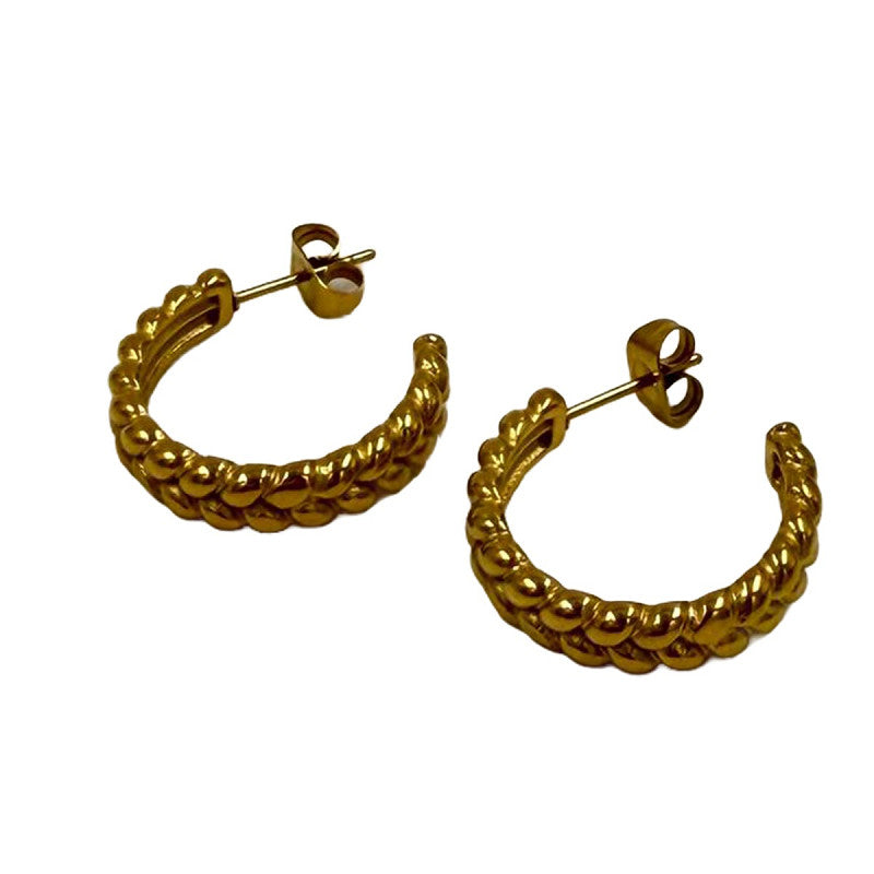 Ohrstecker Moa gold