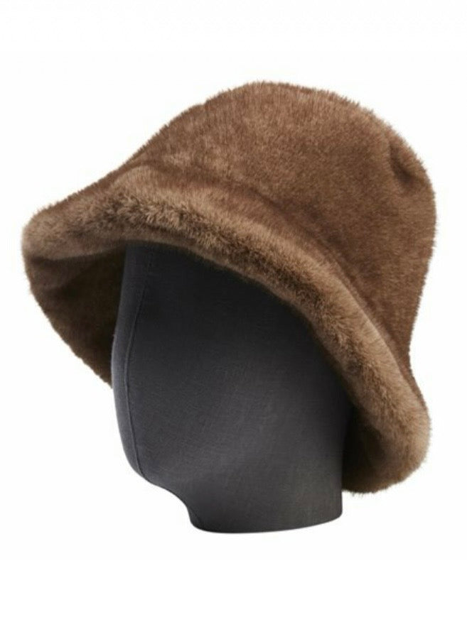 Webpelzhut Layla dunkles beige
