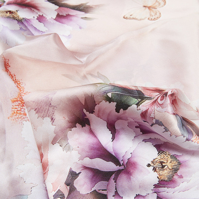 Seidentuch Hedvig purple