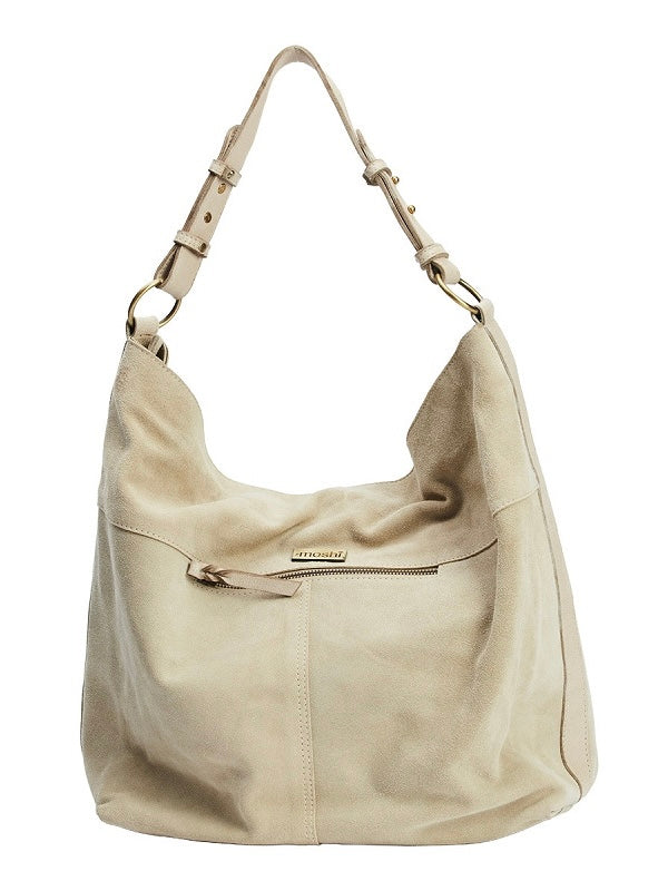 Schultertasche Linn sand