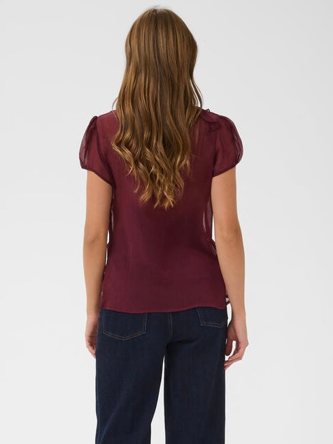 Bluse Lilja SZ Crinkle Port Royale