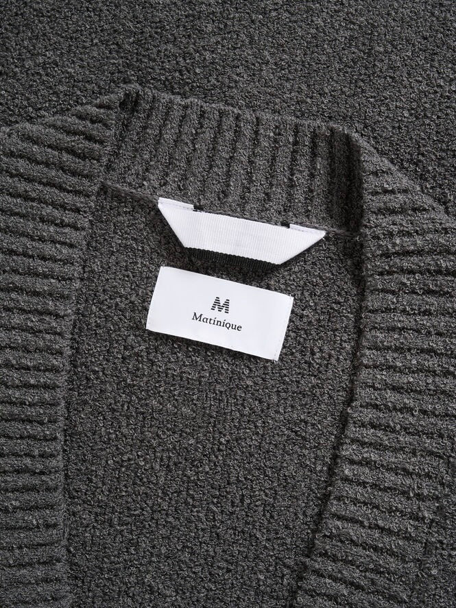 Herren Strickjacke MAjemsen 73 iron gate