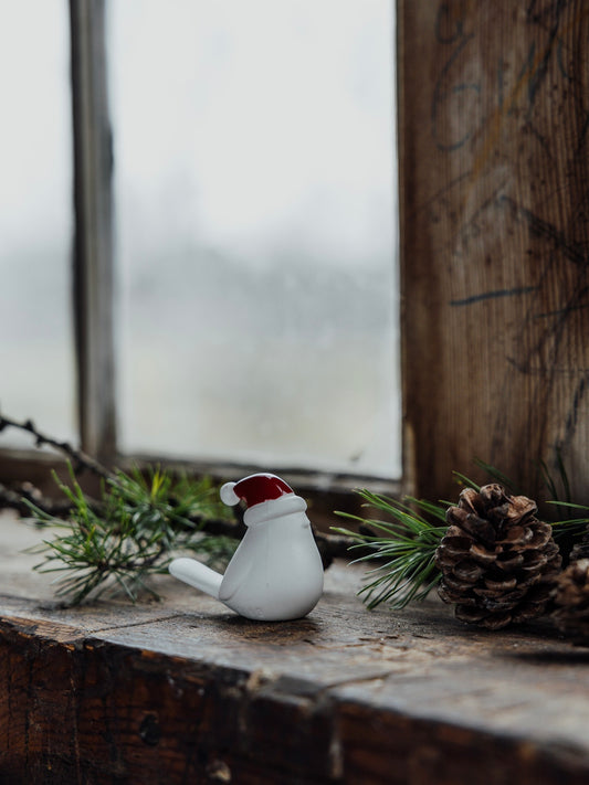 Deko-Vogel Elin rot, in 3 Größen