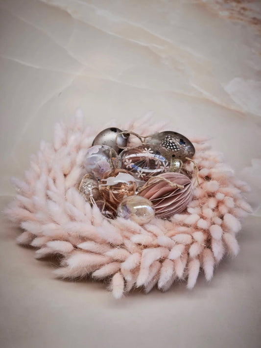 Deko Osterei Felicie hellrosa