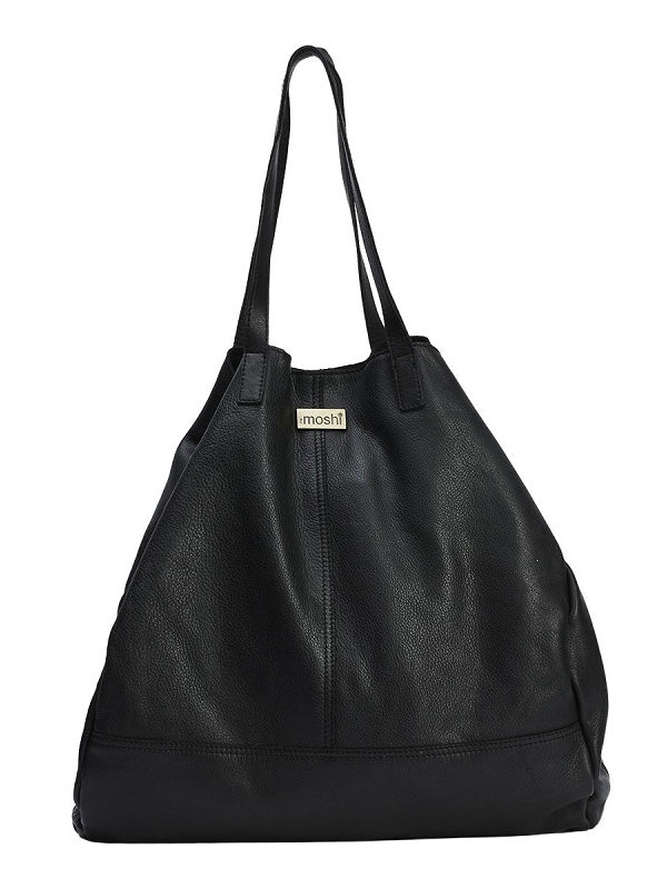 Ledertasche Hailee schwarz