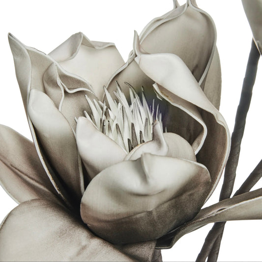 Kunstblume Happia 6045 grau