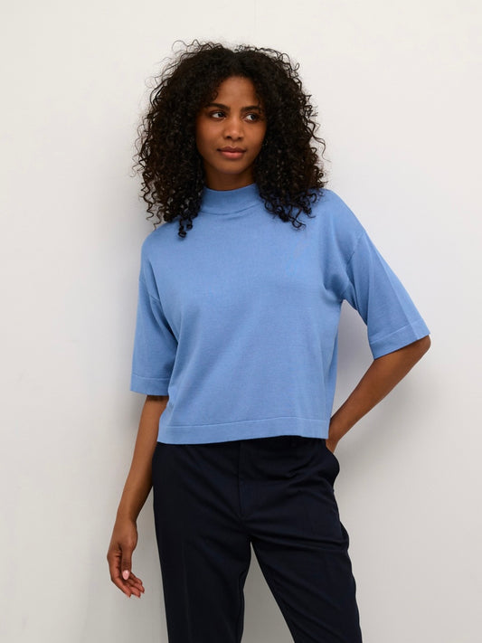 Pullover Lizza KA turtleneck Ebb & Flow blue
