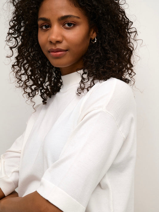 Pullover Lizza KA turtleneck chalk