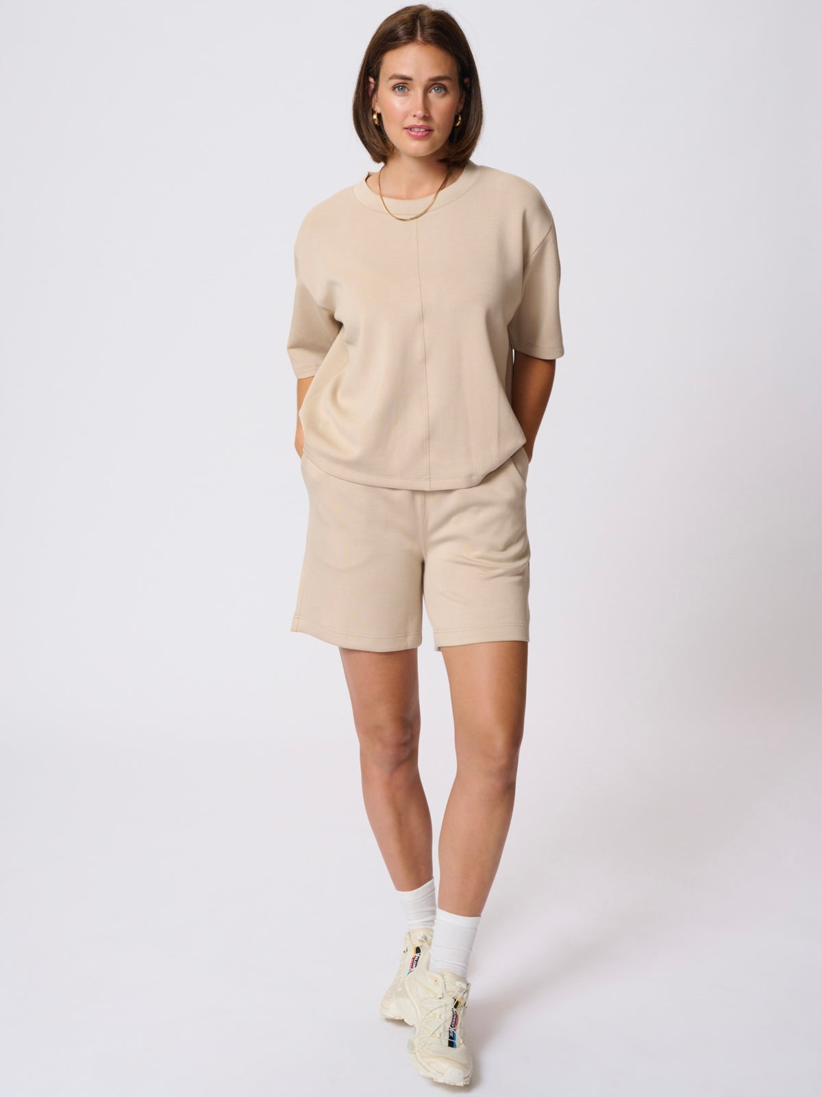 Halbarmshirt KAannika feather gray