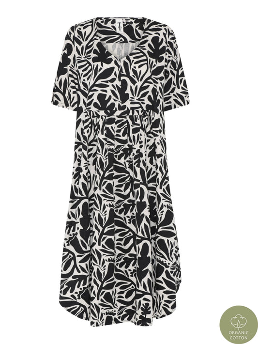 Kleid Kia TT schwarz/weiß