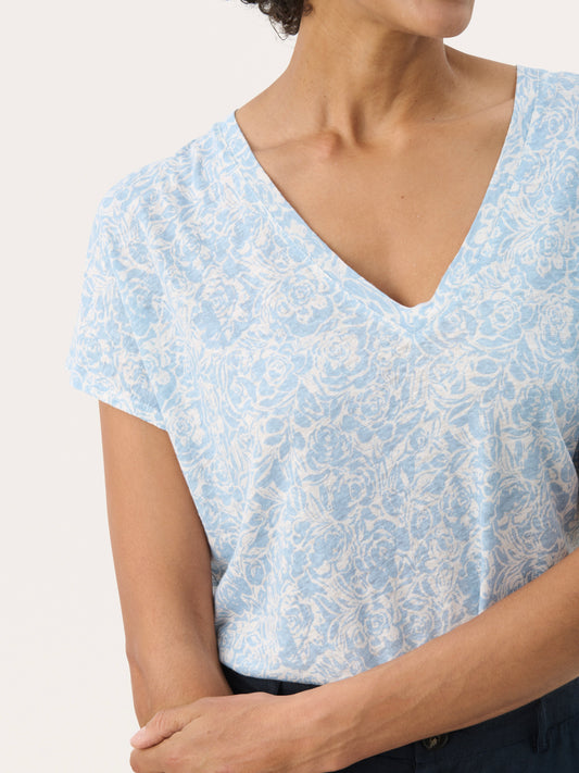 Shirt Axelines PW Ice Water Rose Print