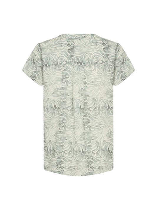 Blusenshirt SC-Peggy 1 khaki gemustert