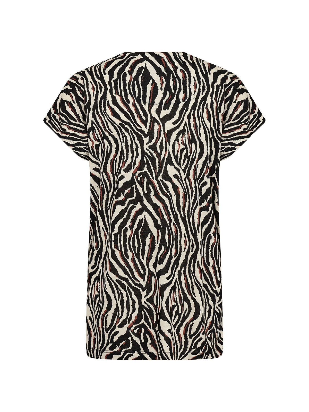 Shirt SC-Lenise 5 schwarz/sand gemustert