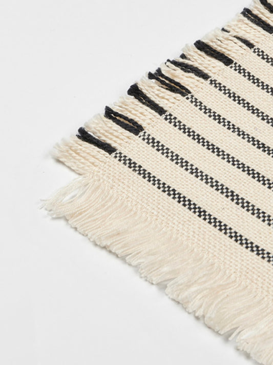 Tischläufer Elouise black/offwhite