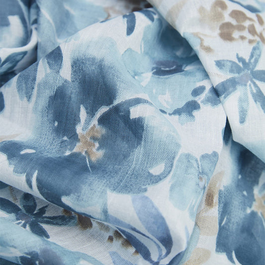 Modeschal Gemma hellblau