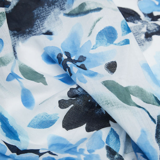 Modeschal Isabel blau