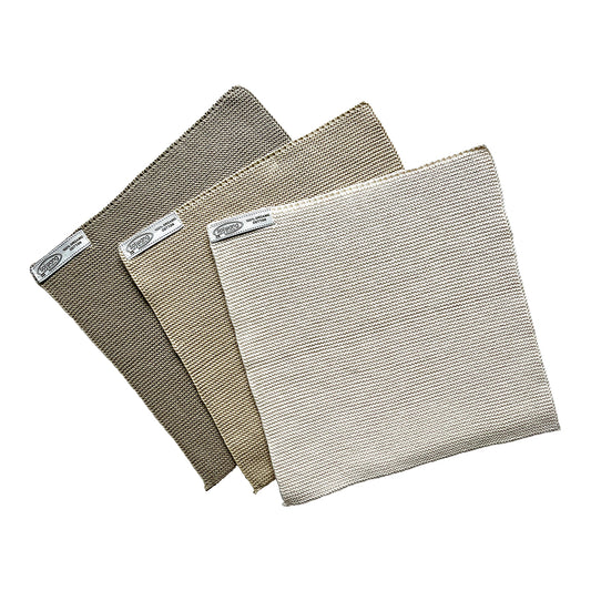 Wischtücher 3er Set helles khaki Kombi