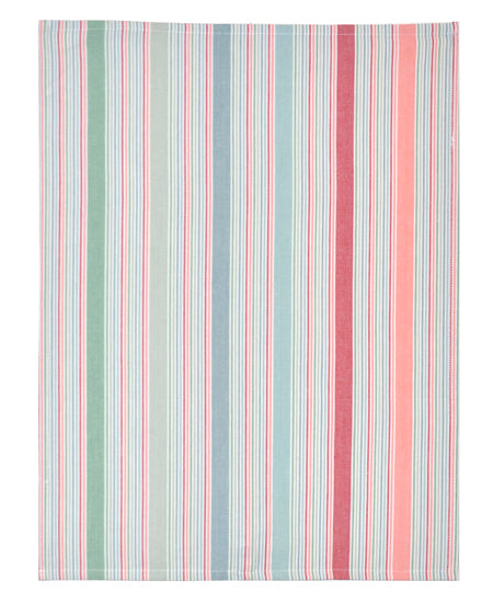 Geschirrtuch Streifen staubig Multi