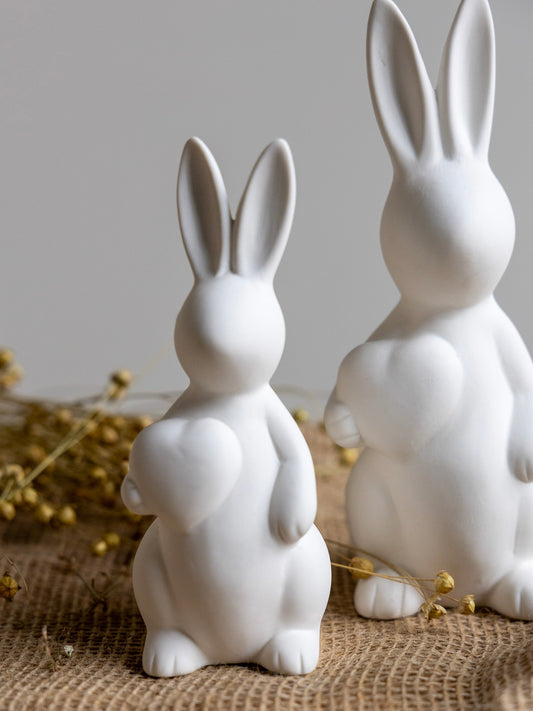 Osterhase Olivia weiß, in S, M und L