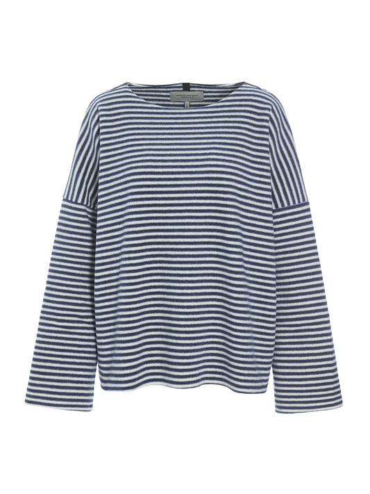 Fleece Sweater ROUND NECK 1366, in mehreren Farben