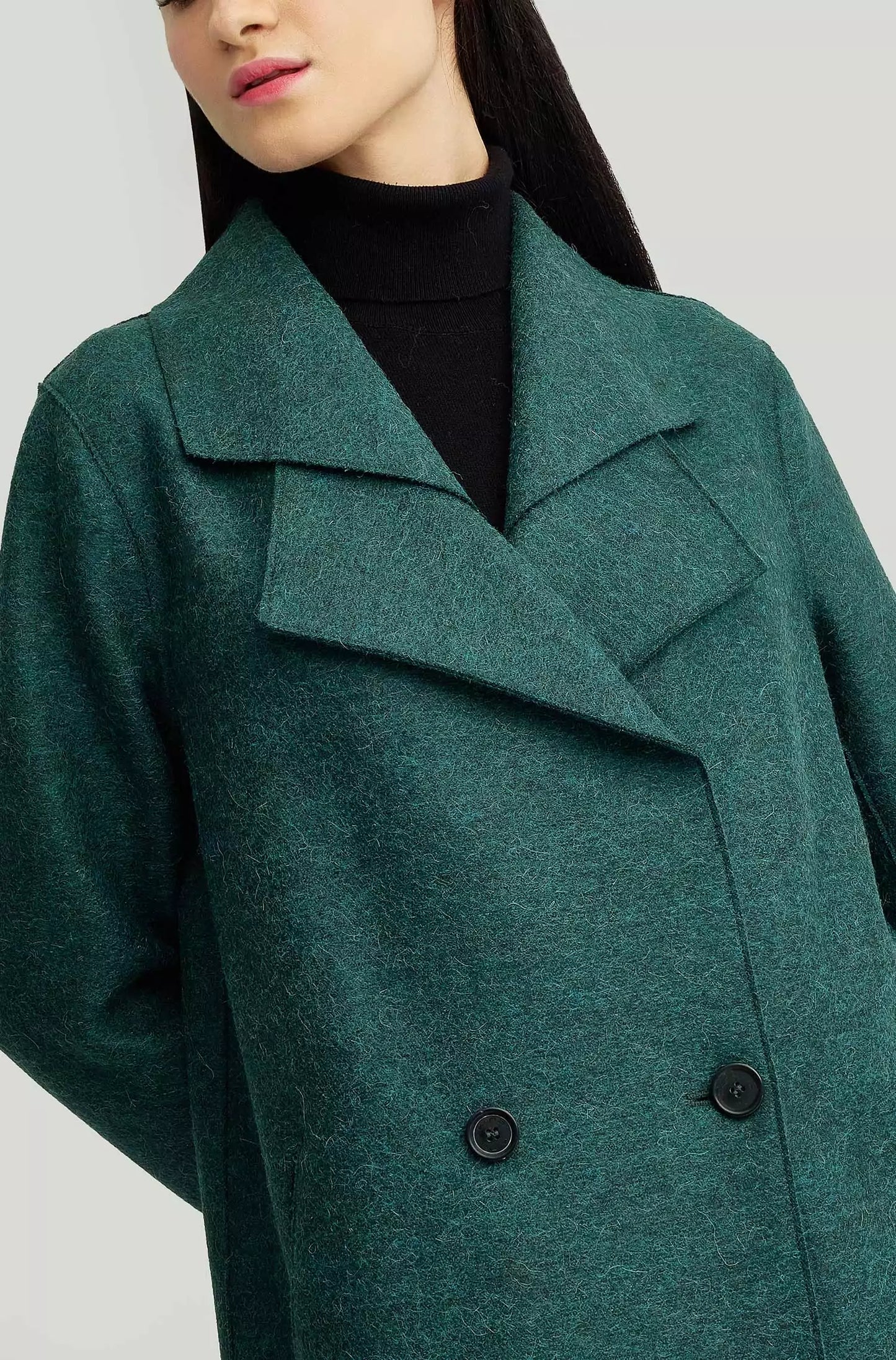 KUNA - Alpaka Mantel YAMAY aus Alpaka & Wolle – Natürlich & Edel