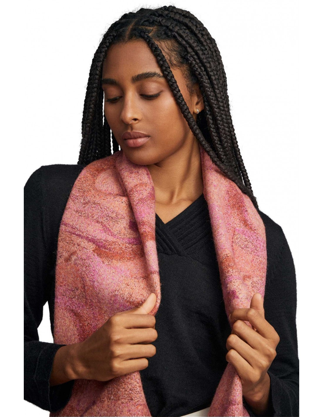 KUNA - Alpaka Webschal Willing