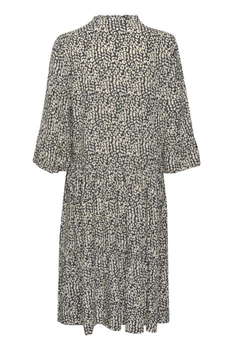 Kleid Eda Leo Raven schwarz/beige