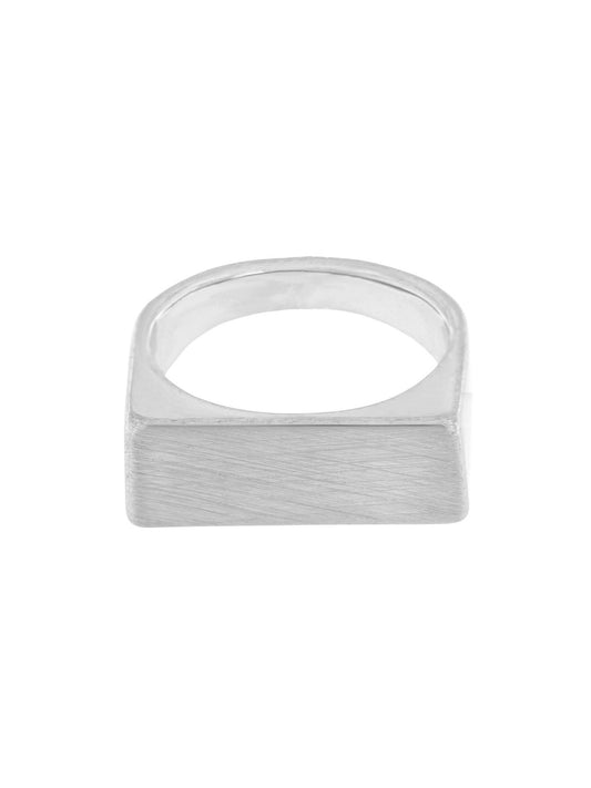 Ring Vanity Square Signet, in 2 Farben