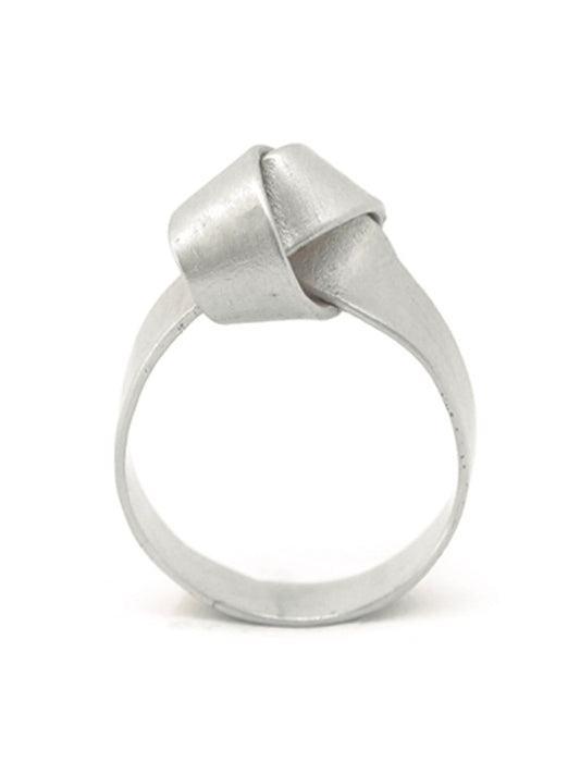 Ring Twisted, in silber und gold