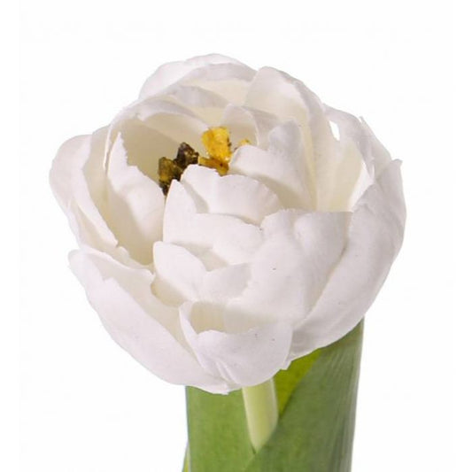 Kunstblume Tulpe Romana weiß