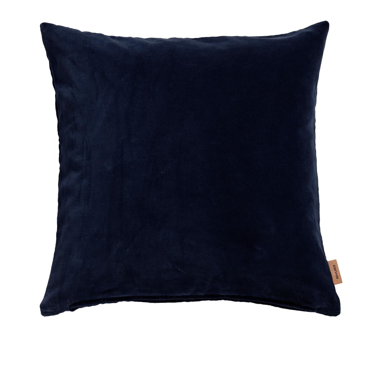 Dekokissen Sarah 50x50 stahlblau von MUUBS auf
