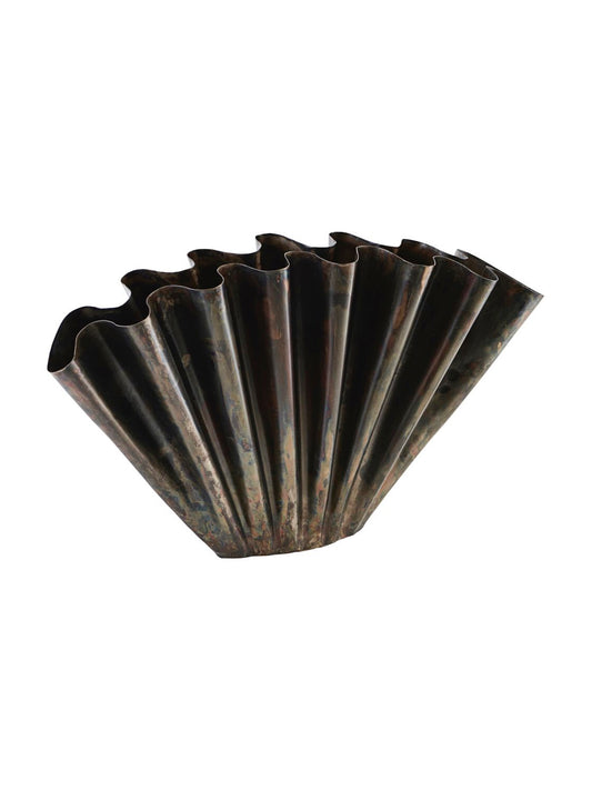 Eisenvase HDFlood antikbraun