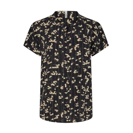 Blusentop SC-Ohio 2 schwarz/creme