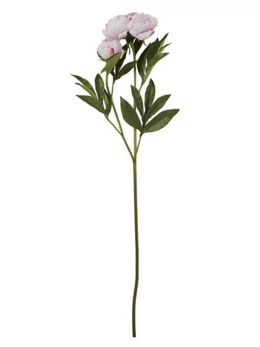 Kunstblume Pfingstrose staubrosé 85cm