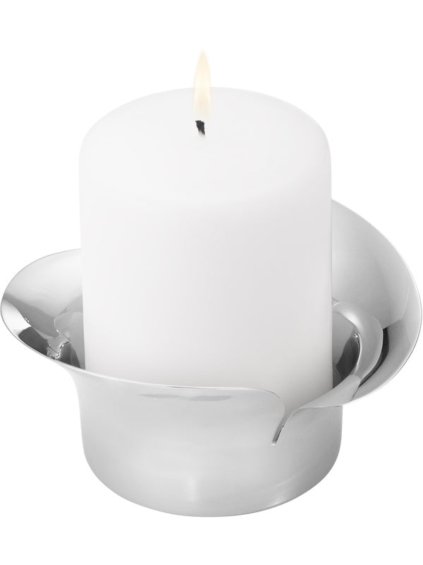 Stumpenkerzenhalter Bloom Botanica von GEORG JENSEN auf